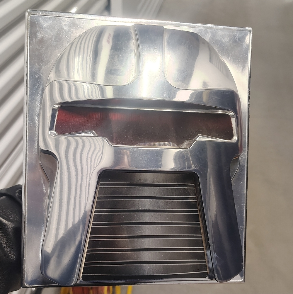 Battlestar galactica full collector box set in helmet display rare/book inside!